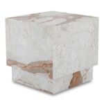 Layla Side Table Breccia Marble GK-1139-34 GK 1139 34 Layla diagR back shadsilo