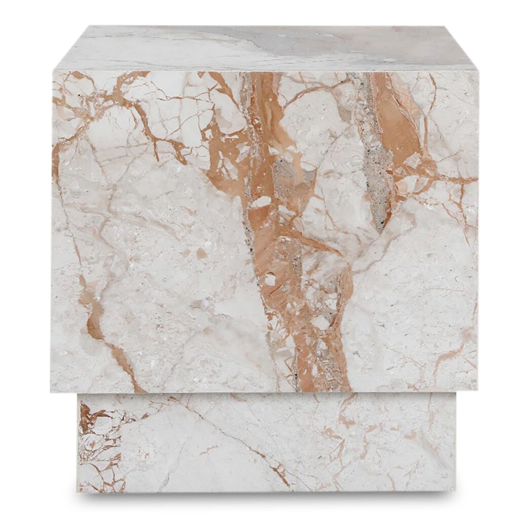Layla Side Table Breccia Marble - Image 3