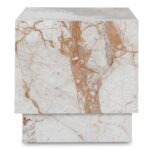 Layla Side Table Breccia Marble GK-1139-34 GK 1139 34 Layla side left shadsilo