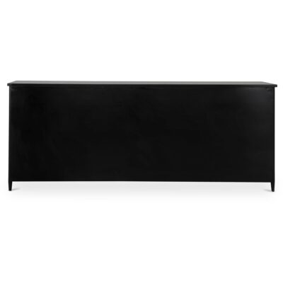 Henry Metal Sideboard Black GK-1141-02 GK 1141 02 Henry back shadsilo