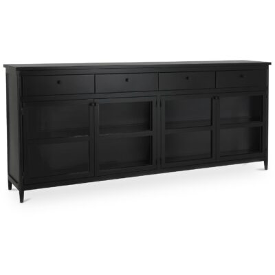 Henry Metal Sideboard Black GK-1141-02 GK 1141 02 Henry diagR shadsilo