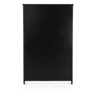 Henry Metal Tall Cabinet Black GK-1142-02 GK 1142 02 Henry back shadsilo