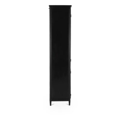 Henry Metal Tall Cabinet Black GK-1142-02 GK 1142 02 Henry side right shadsilo