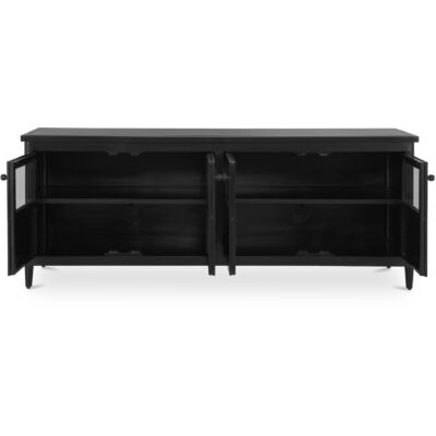 Henry Metal Media Unit Black GK-1143-02 GK 1143 02 Henry front open shadsilo