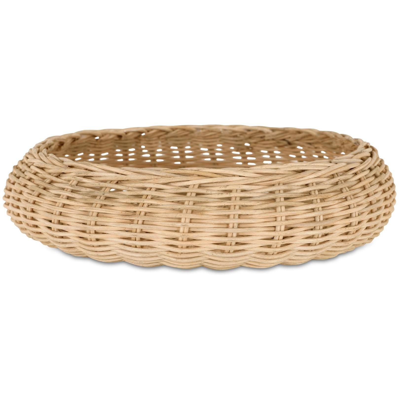 Harding Wicker Bowl Natural 3 Harding Wicker Bowl Natural - Image 3