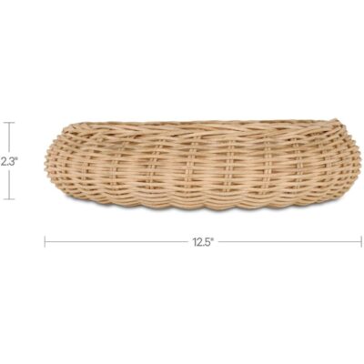 Harding Wicker Bowl Natural GK-1149-24 GK 1149 24 Harding 70