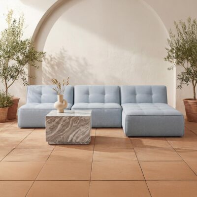 Lou Outdoor Coffee Table Light Brown GK-1150-21 GK 1150 21 10