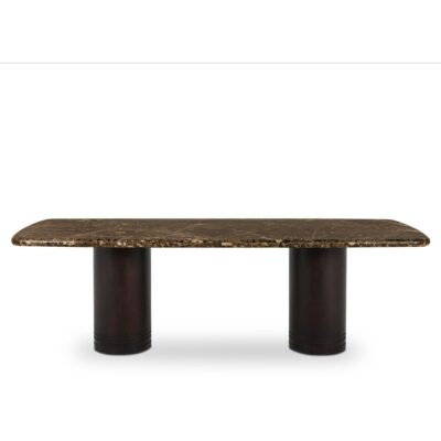 Daphne Dining Table Large Dark Emperador Marble