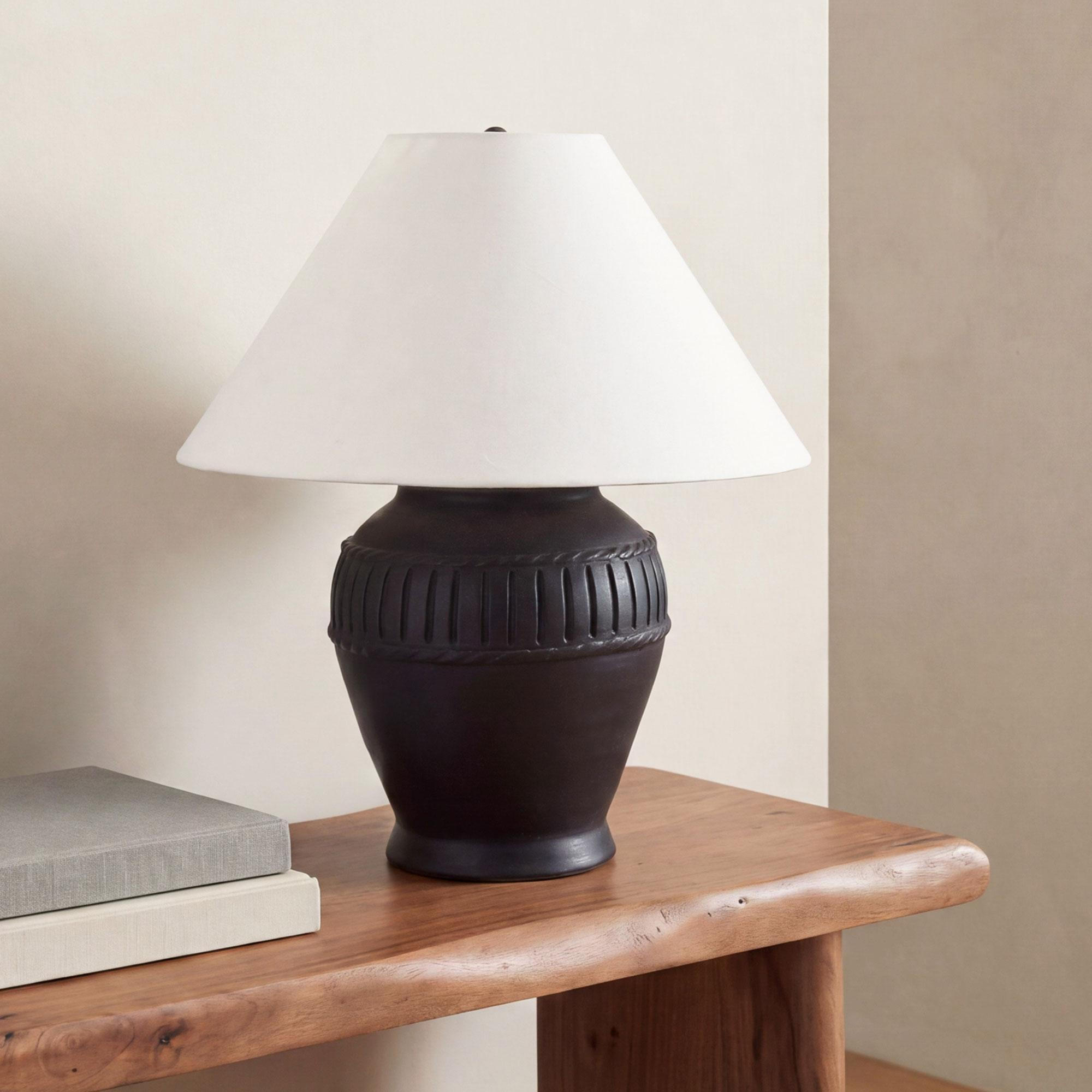 Madeira Table Lamp Black 3 Madeira Table Lamp Black - Image 3