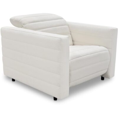 Juno Power Recliner Chair Off White GO-1010-05 GO 1010 05 Juno diagR shadsilo