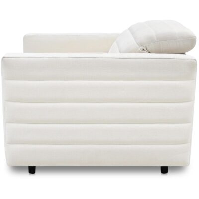 Juno Power Recliner Chair Off White GO-1010-05 GO 1010 05 Juno side left shadsilo