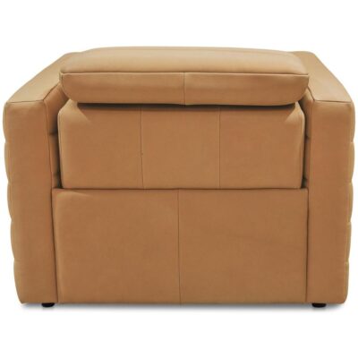 Juno Power Recliner Chair Tan Leather GO-1010-40 GO 1010 40 Juno back shadsilo