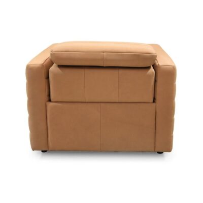 Juno Power Recliner Chair Tan Leather GO-1010-40 GO 1010 40 Juno back shadsilo