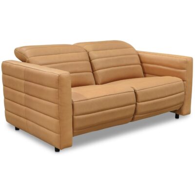 Juno Power Recliner Sofa Tan Leather GO-1011-40-0 GO 1011 40 0 Juno diagR shadsilo