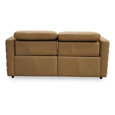 Juno Power Recliner Sofa Tan Leather GO-1011-40-0 GO 1011 40 0 Juno back shadsilo
