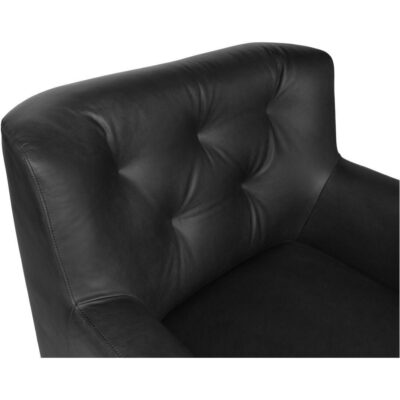 Sullivan Swivel Chair Black GO-1012-02 GO 1012 02 Sullivan closeup shadsilo