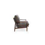 Arturo Accent Chair Brown GO-1013-03 GO 1013 03 Arturo side left shadsilo