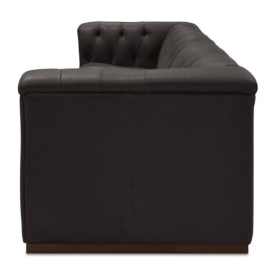 Jervis Sofa Deep Brown GO-1014-20 GO 1014 20 Jervis side left shadsilo