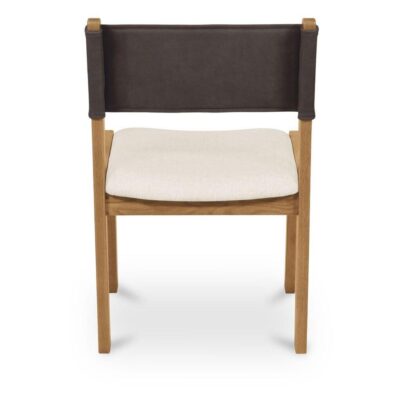 Carol Dining Chair Deep Brown Leather Set of Two GO-1018-20 GO 1018 20 Carol back shadsilo