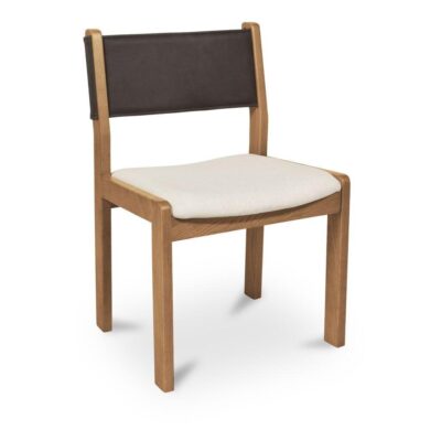 Carol Dining Chair Deep Brown Leather Set of Two GO-1018-20 GO 1018 20 Carol diagR shadsilo