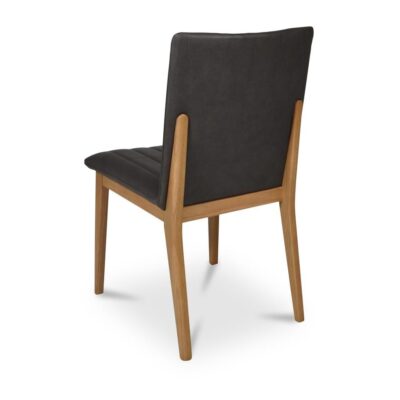 Demi Dining Chair Brown Leather - Set of Two 9 Demi Dining Chair Brown Leather - Set of Two GO-1028-03 GO 1028 03 Demi diagR back shadsilo