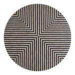 Chameau Small Coffee Table Black and White GZ-1147-37 GZ 1147 37 02