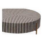 Chameau Small Coffee Table Black and White GZ-1147-37 GZ 1147 37 03
