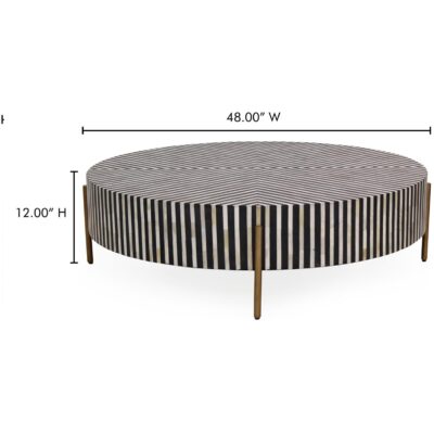 Chameau Coffee Table Large GZ-1151-37 GZ 1151 37 70