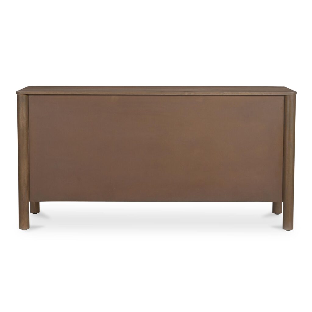 Wiley 3 Drawer Sideboard Vintage Brown - Image 4
