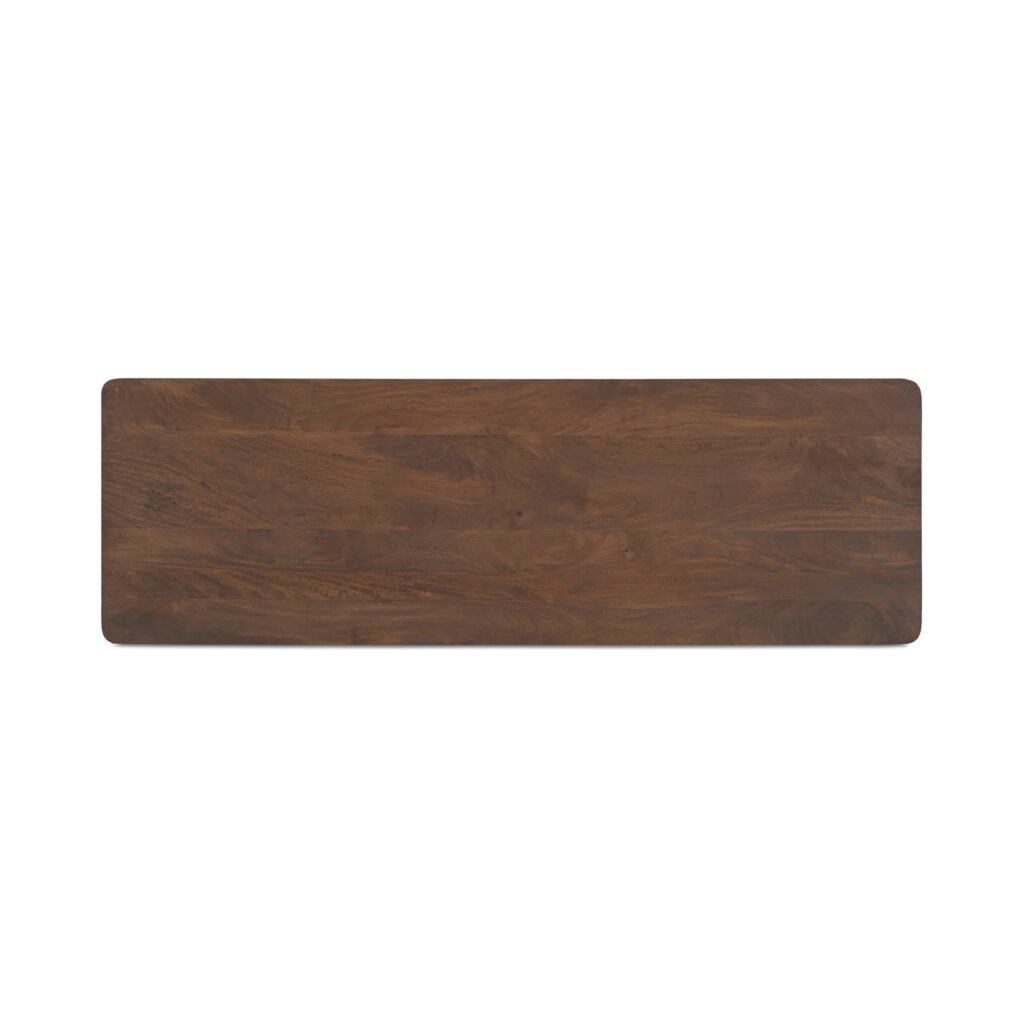 Wiley 3 Drawer Sideboard Vintage Brown - Image 5