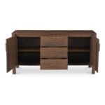 Wiley 3 Drawer Sideboard Vintage Brown GZ-1164-03 GZ 1164 03 05