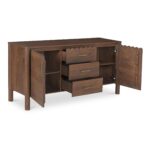 Wiley 3 Drawer Sideboard Vintage Brown GZ-1164-03 GZ 1164 03 06