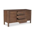 Wiley 3 Drawer Sideboard Vintage Brown GZ-1164-03 GZ 1164 03 07