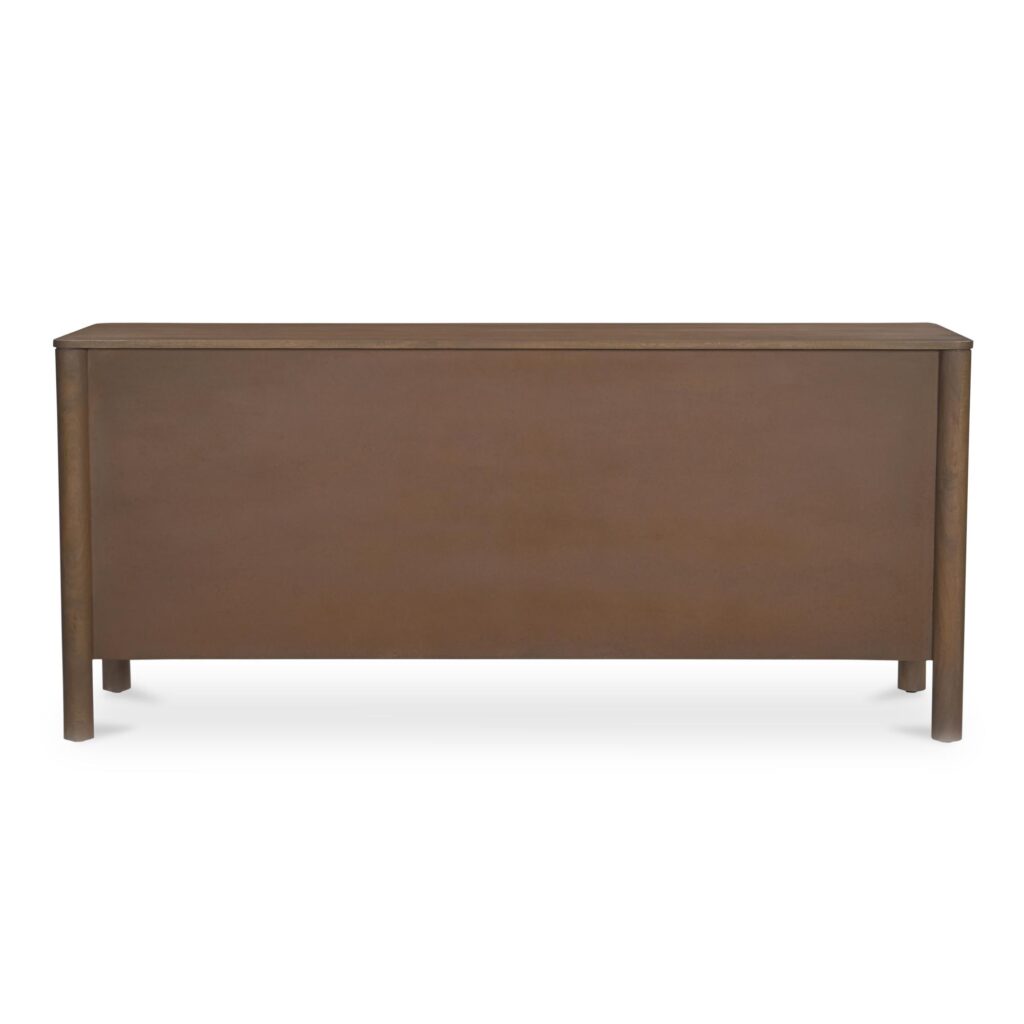 Wiley 4 Door Sideboard Vintage Brown - Image 6