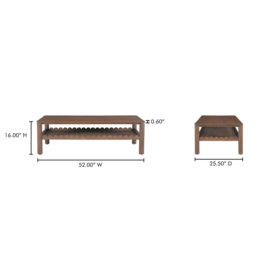 Wiley Coffee Table Vintage Brown - Image 11