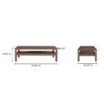 Wiley Coffee Table Vintage Brown GZ-1167-03 GZ 1167 03 70