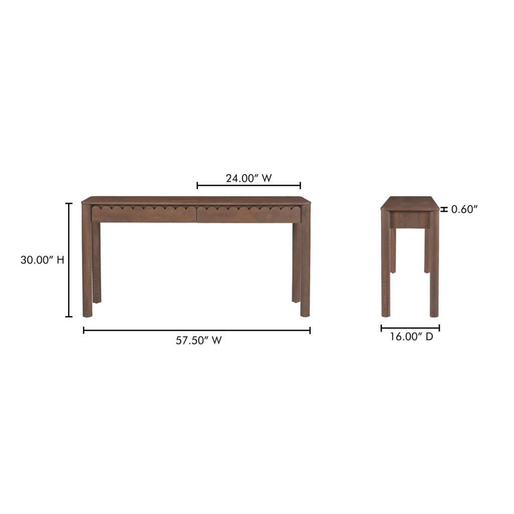Wiley Console Table Vintage Brown - Image 13
