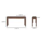 Wiley Console Table Vintage Brown GZ-1168-03 GZ 1168 03 70