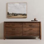 Wiley Dresser Vintage Brown GZ-1170-03 GZ 1170 03 30