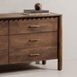 Wiley Dresser Vintage Brown GZ-1170-03 GZ 1170 03 32