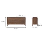 Wiley Dresser Vintage Brown GZ-1170-03 GZ 1170 03 70