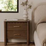 Wiley Nightstand Vintage Brown GZ-1171-03 GZ 1171 03 10