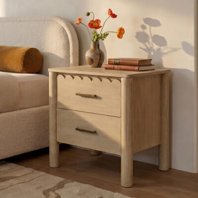 Wiley Nightstand Natural 4 Wiley Nightstand Natural GZ-1171-24 GZ 1171 24 10