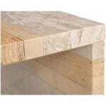 Rosa Accent Table Multicolor Marble GZ-1181-37-0 GZ 1181 37 0 03