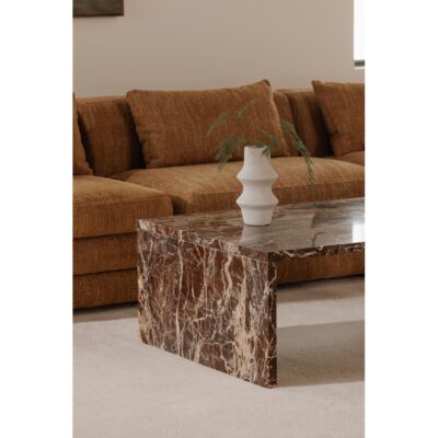 Rosa Coffee Table Rosso Levnato Marble 24 Rosa Coffee Table Rosso Levnato Marble GZ-1182-06-0 GZ 1182 06 0 30