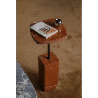 Caro Side Table Rosso Alicante Marble 10 Caro Side Table Rosso Alicante Marble GZ-1188-04-0 GZ 1188 04 0 12