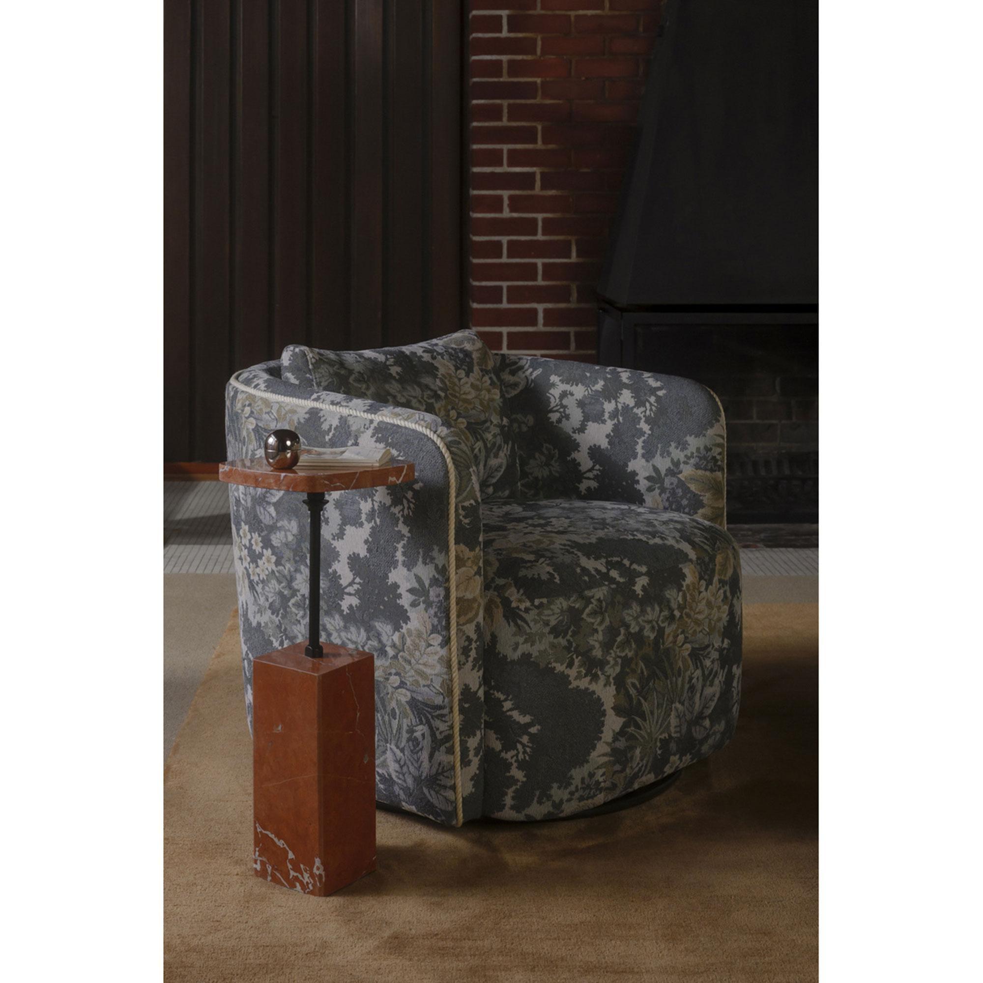 Caro Side Table Rosso Alicante Marble 7 Caro Side Table Rosso Alicante Marble - Image 7