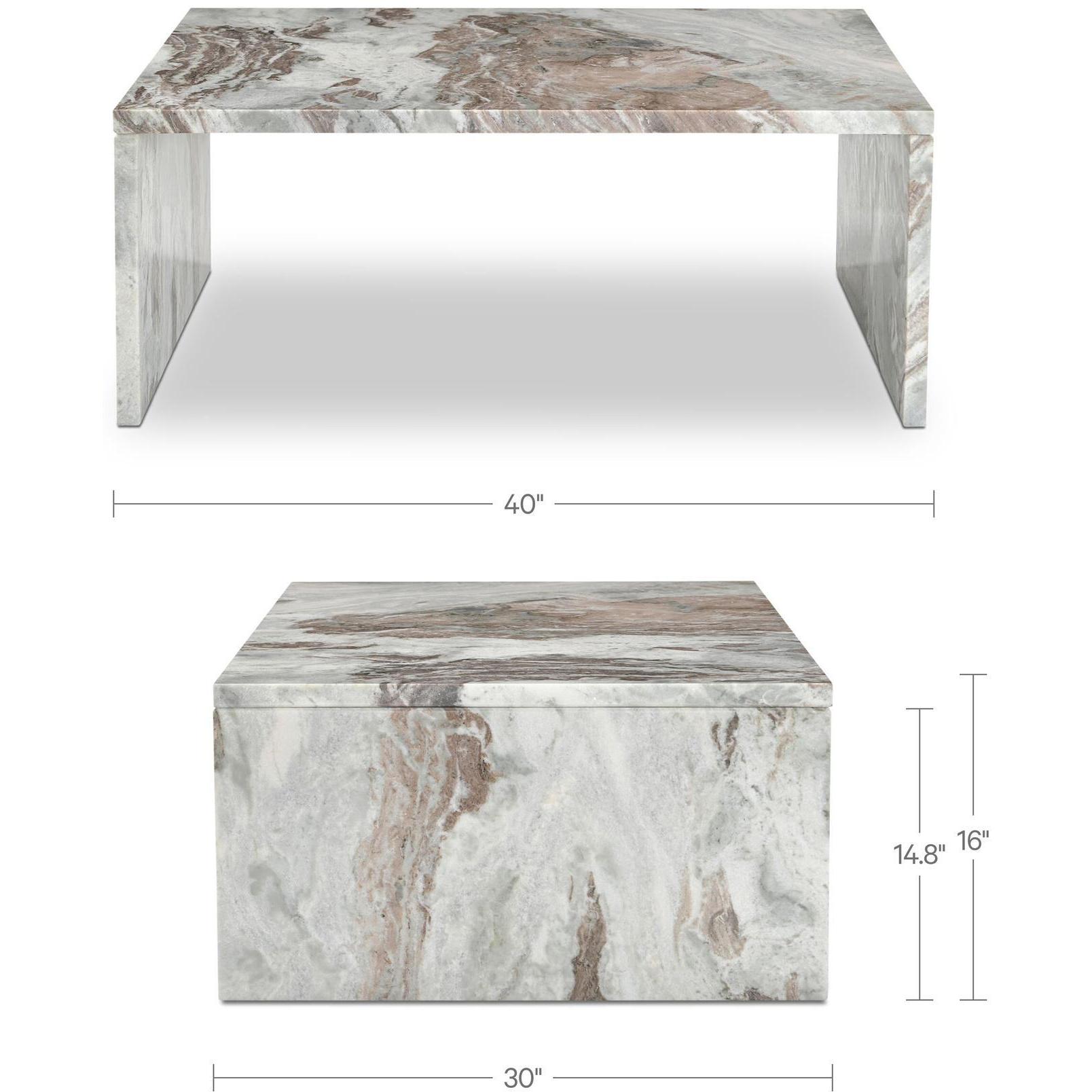Rosa Coffee Table Torrento Marble 6 Rosa Coffee Table Torrento Marble - Image 6