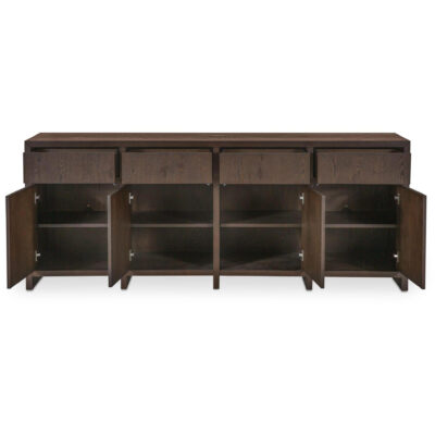 Jenson Sideboard Brown HN-1009-03 HN 1009 03 Jenson front open shadsilo