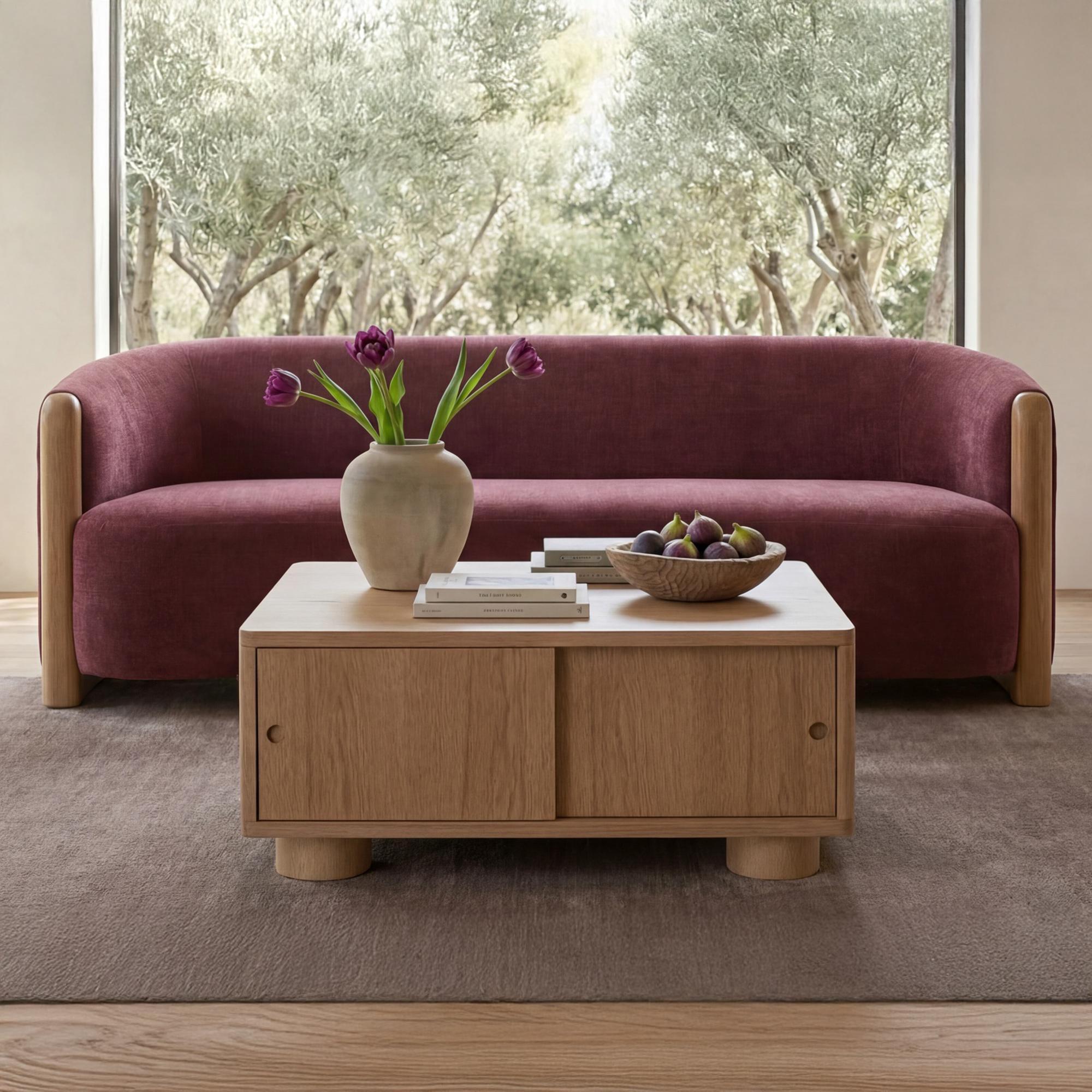 Hobbs Storage Coffee Table Natural 2 Hobbs Storage Coffee Table Natural - Image 2